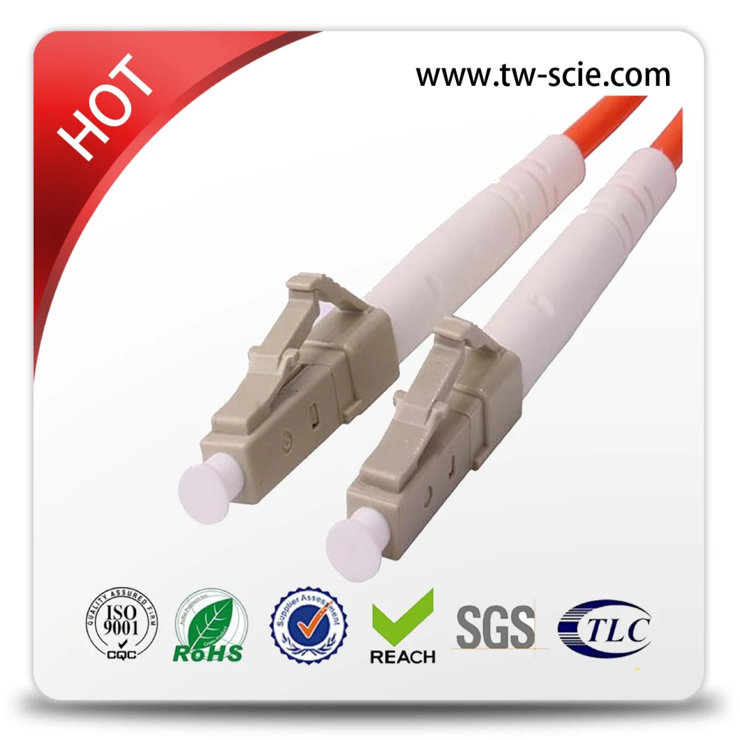 Duplex LC Fiber Optic Connector with Upc APC Ceramic Fiber Ferrule