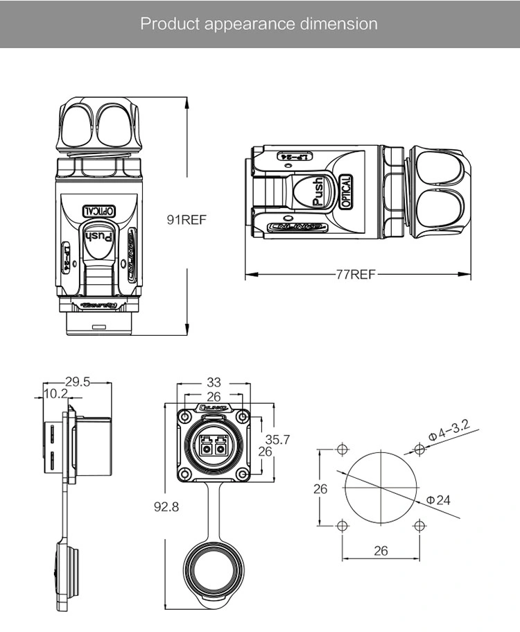 Fiber Optic Connectors/Fibre Optic Connector/Fiber Optics Connectors