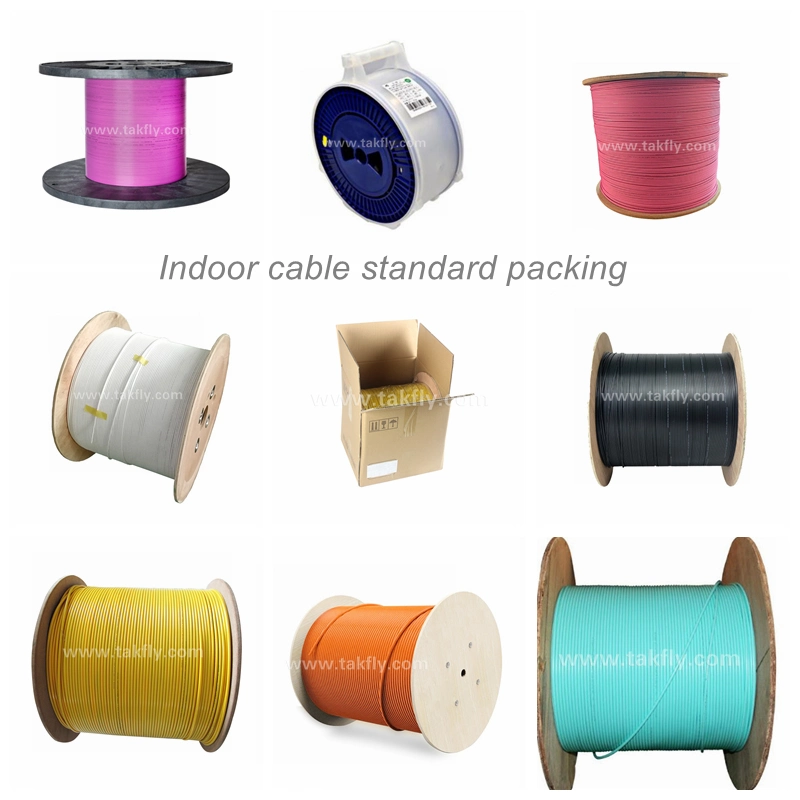 12 Fiber Inner Bare Fiber 125um Cable Multimode Fiber Optic Distribution Cable