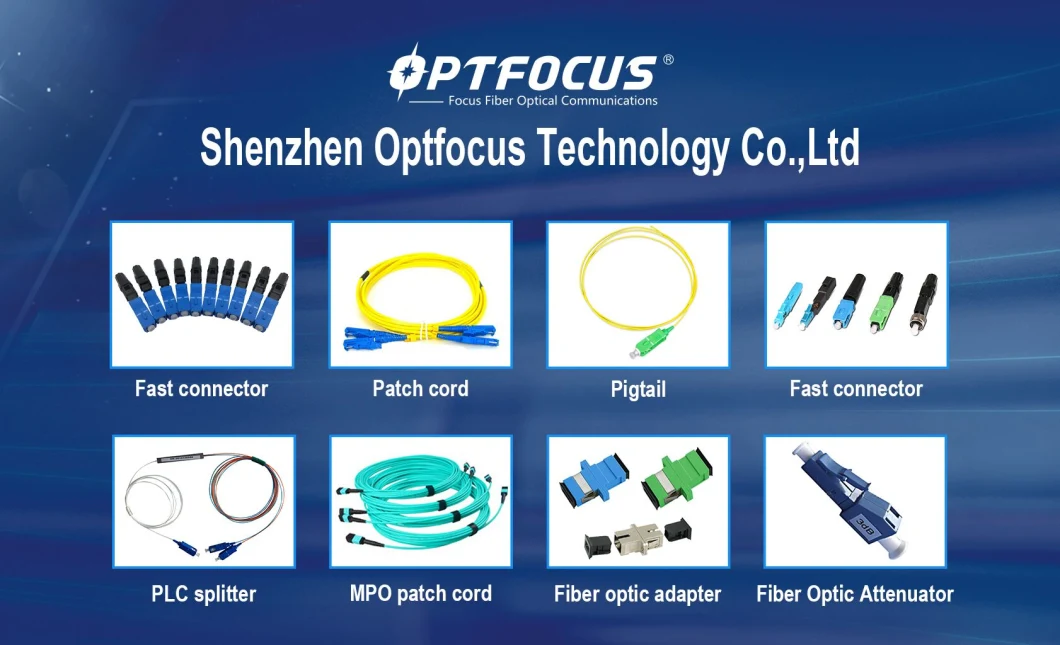 FTTH Sc APC 0.3dB Single-Mode Fiber Optic Fast Connector FTTH Fiber Optic Quick Connectors