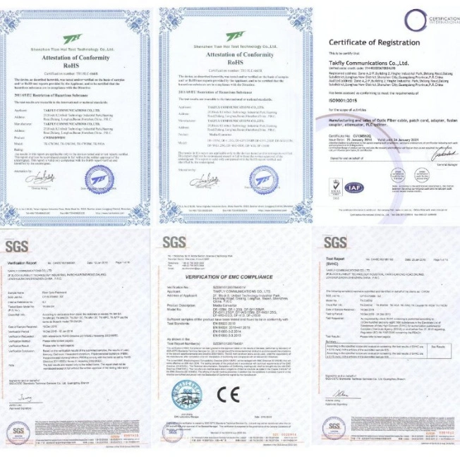 FTTH Sc Fast Connector/Fiber Optical Connector/Fiber Optic Fast Connector