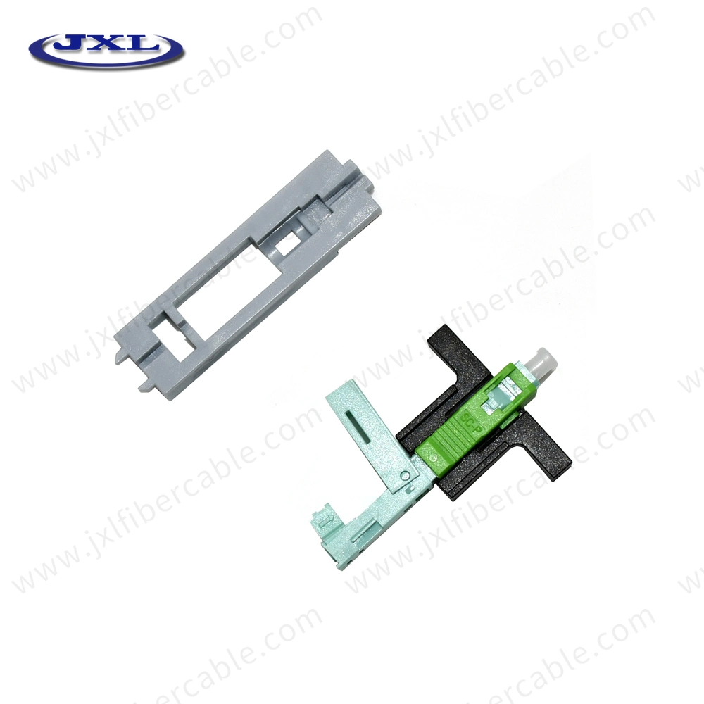 Professional Factory Price Manufacturer Custom Industrial Telecommunication FTTH Sc APC Upc Optical Fiber Fast Connectors