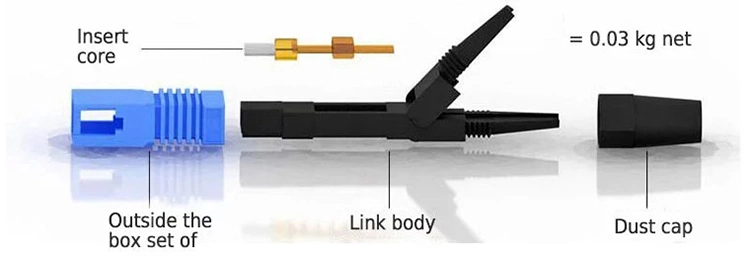 FTTH Sc APC/Upc Fiber Fast Connector Fast Fiber Optic Connectors