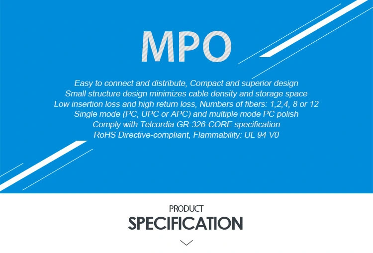 Necero Fiber Optic Connector Sc Armored and Patch Cord and Fiber Optica Optic Fiber Monomodo Cable