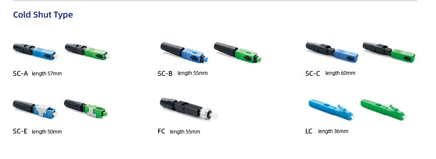 Special FTTH Sc FC LC APC/Upc Fiber Optic Quick Connector Fast Connector for Patchcord/Cable