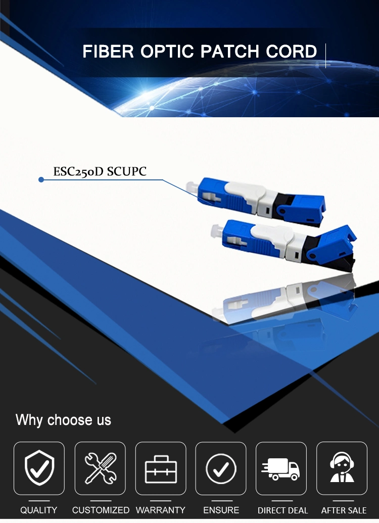 Quickly Shipment ESC250d Fiber Optic LC Fast Connector