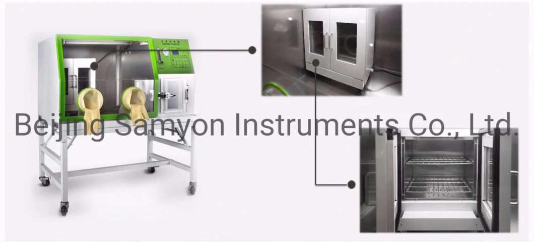 Anaerobic Bioassay Research LCD Display 362L Anaerobic Incubator Chamber