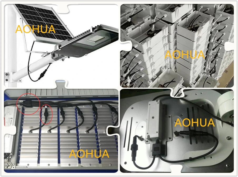 5pin 22AWG M12 IP67 Aohua LED Power Cable Waterproof Connector