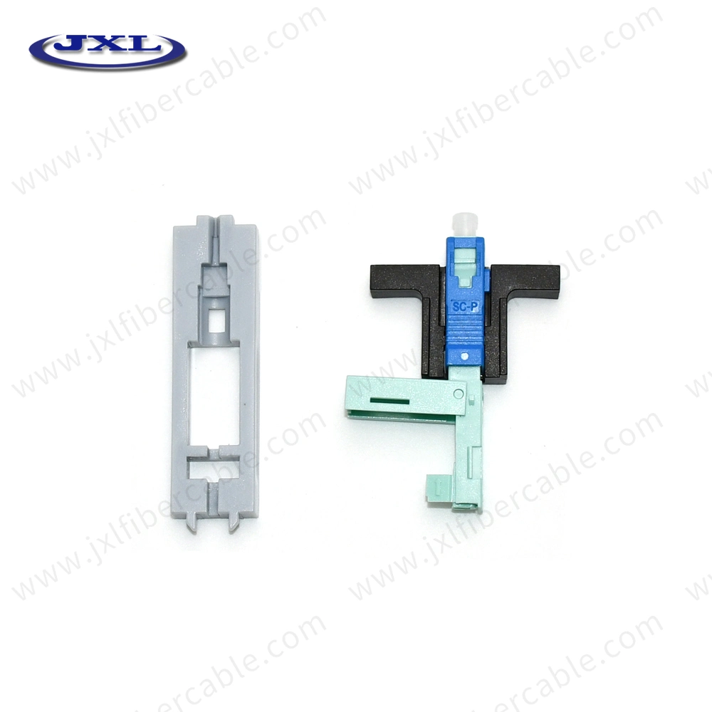 Professional Factory Price Manufacturer Custom Industrial Telecommunication FTTH Sc APC Upc Optical Fiber Fast Connectors