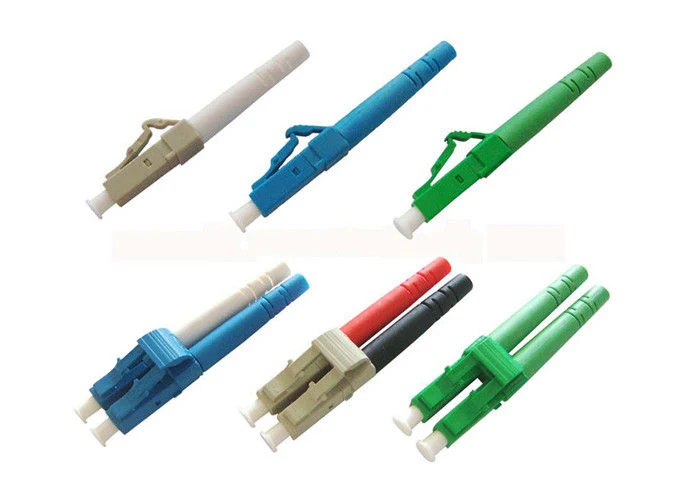 Duplex LC Fiber Optic Connector with Upc APC Ceramic Fiber Ferrule