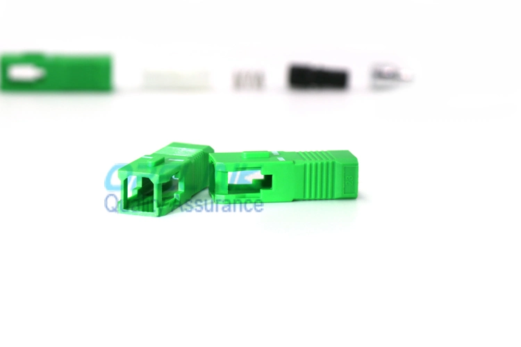 Sc/APC Simplex Singlemode Fiber Connector Parts, Sc/APC Fiber Optic Connector Kits