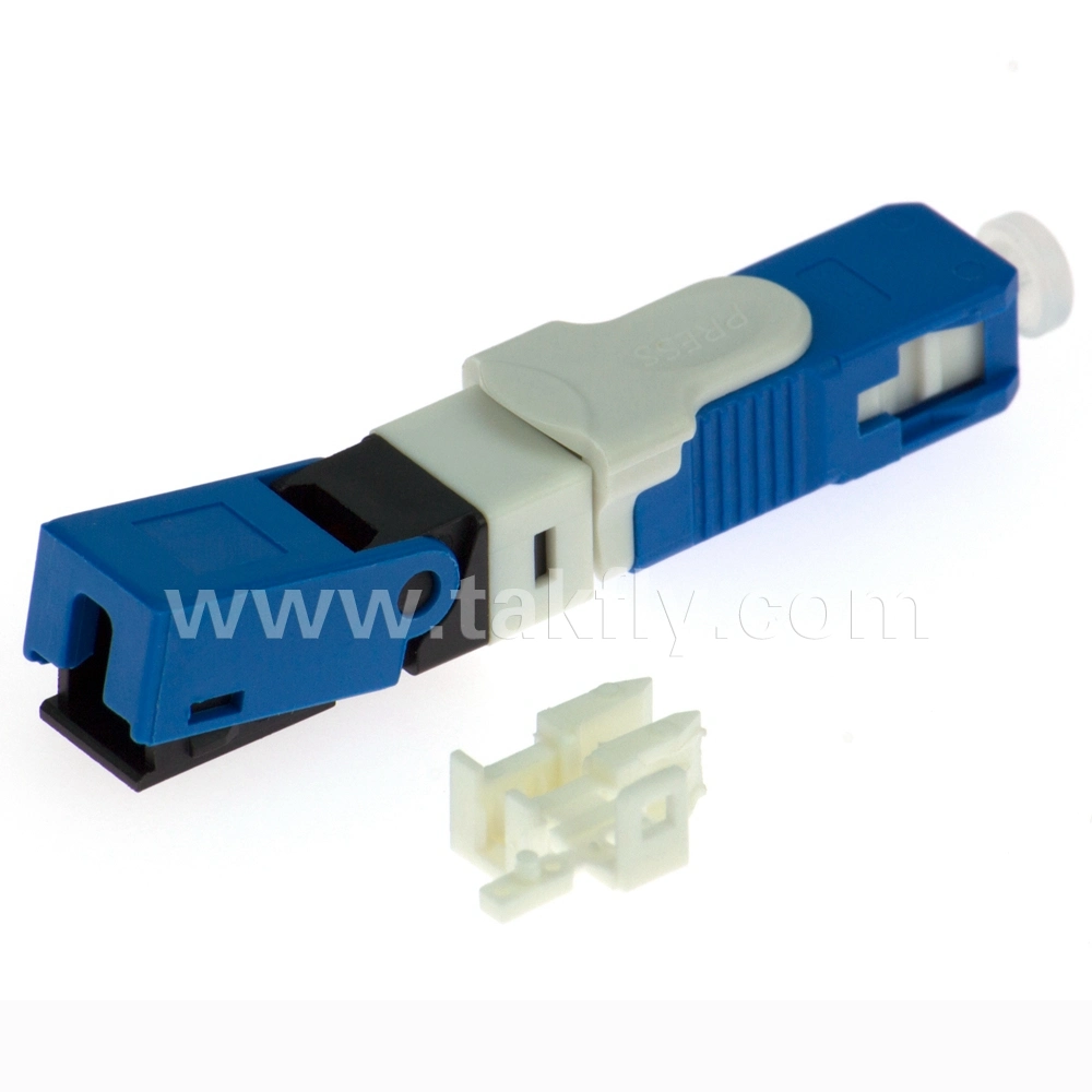 FTTH Sc/APC Fast Connector Sc Fiber Optic Mechanical Connector