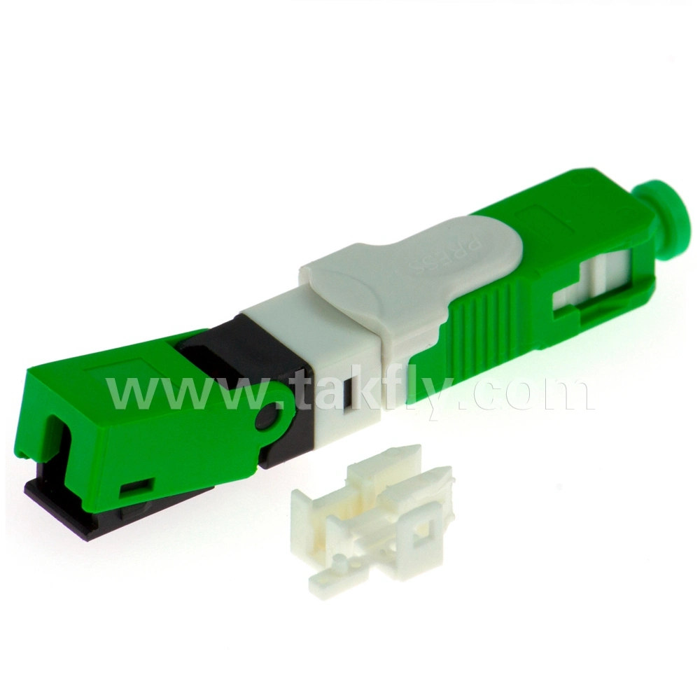 FTTH Sc/APC Fast Connector Sc Fiber Optic Mechanical Connector