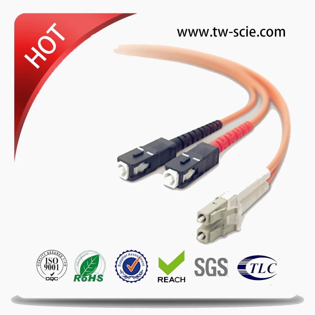 Sc/Upc-St/Upc Fiber Patch Optic Cord 3.0mm with LC/Sc/FC/St Connector