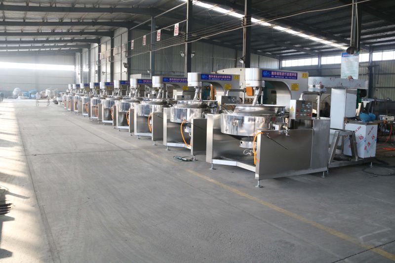 2020 Factory Price Chili Sauce Cooking Kettle Fruit Jam Cooking Equipment Filling Cooking Jacket Kettle for Sale