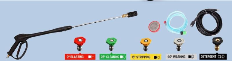 1800psi to 3600psi Gasoline High Pressure Car Washing Machine