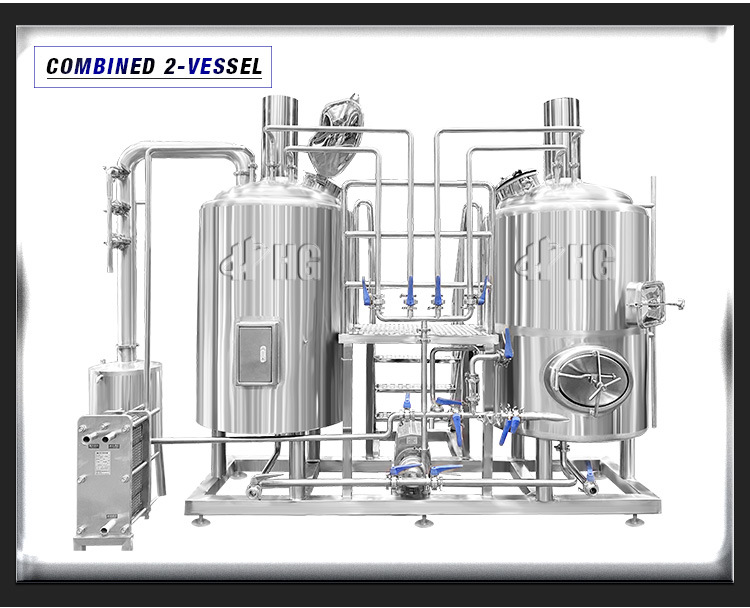 300L Brewing Beer Kettle Home Mall Mini Micro Beer Brewery Kitchen Beer Brewing Equipment SUS304 Beer Brew Kettle