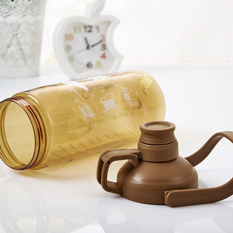 2700 Ml/91oz Super-Capacity Super-Utility Space Cup Outdoor Portable Ket Kettle Tritan Plastic Water Bottle Portable Leakproof Kettle