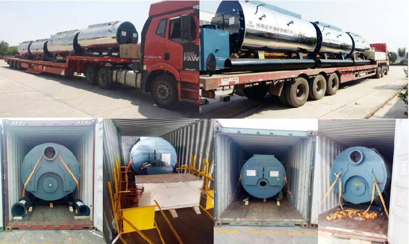 Wns 0.5-6 Tons Gas Fired Steam Boiler Gas Steam Generator Gas Boiler for Chemical Plant