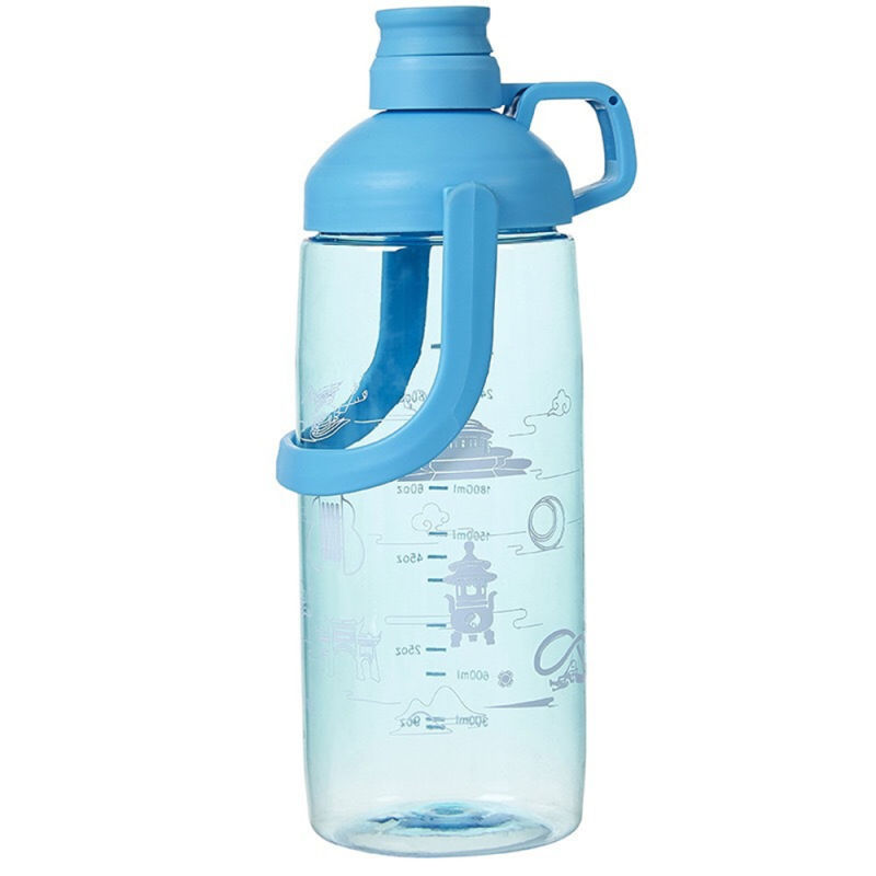 2700 Ml/91oz Super-Capacity Super-Utility Space Cup Outdoor Portable Ket Kettle Tritan Plastic Water Bottle Portable Leakproof Kettle