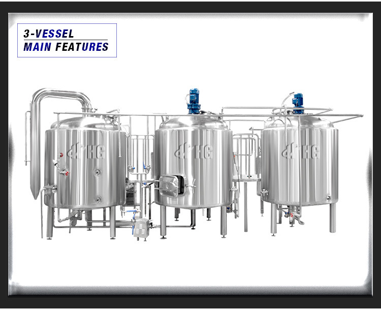300L Brewing Beer Kettle Home Mall Mini Micro Beer Brewery Kitchen Beer Brewing Equipment SUS304 Beer Brew Kettle
