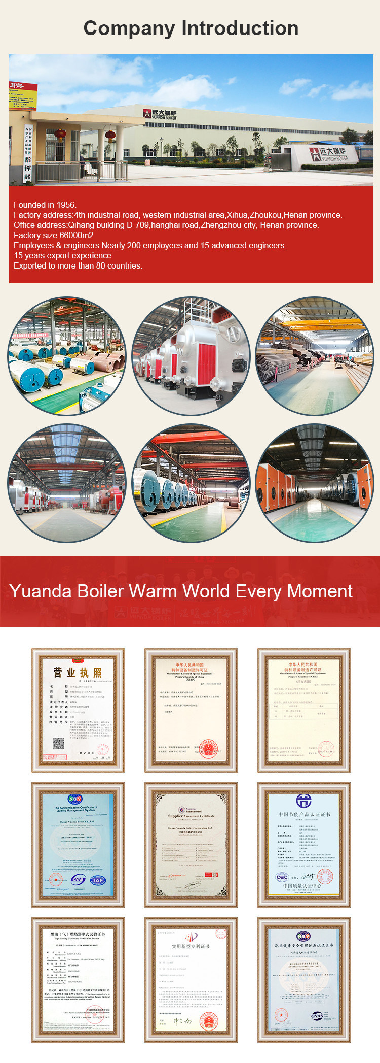 Saving Investation Manual Type Fire Wood Steam Boilers Capacity