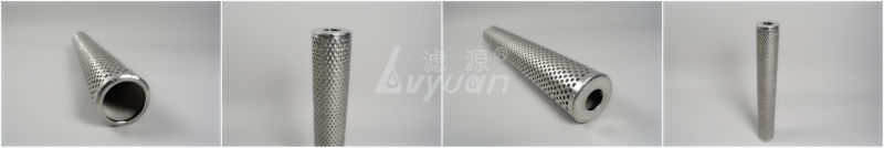 Water Treatment Filter Element Porous Metal Filter Cartridges