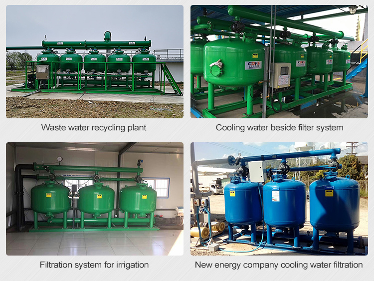 Reclaimed Rain Water Reuse Processing Sand Filter
