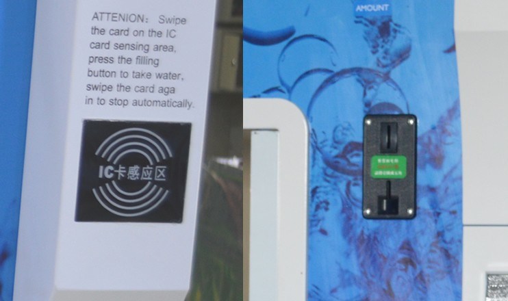 Commercial Water Purifier Coin Operated Reverse Osmosis Water Vending Machine