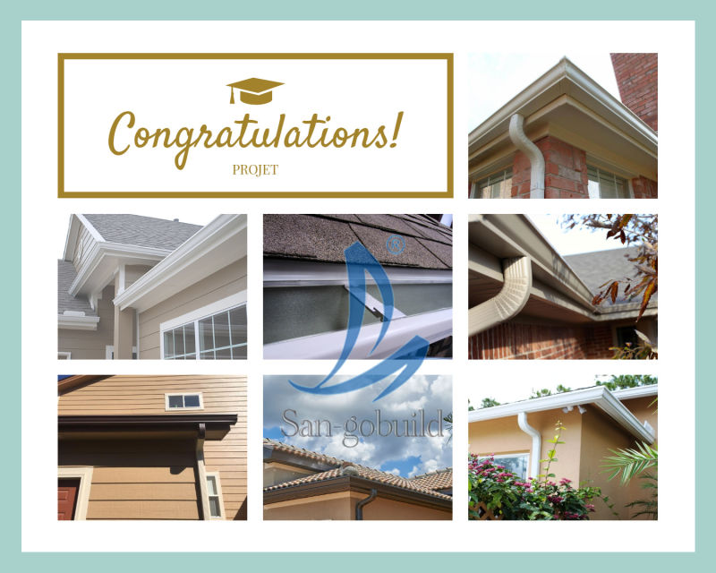 Metal Building Materials Rainwater Collector PVC/Aluminum/Galvanized/Stainless Steel Roof Rain Gutter Price Philippines