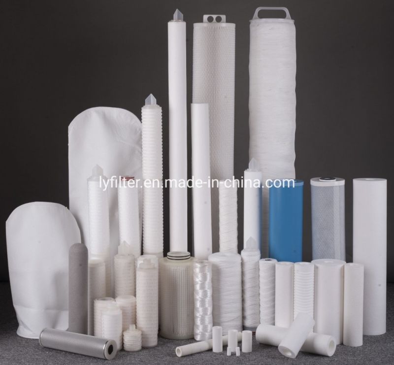 Pharmaceutical Grade Absolute Pes Filter 0.2 Micron Water Filter Pleated Cartridges for Bottled Water Filters Cartridge 222 DOE
