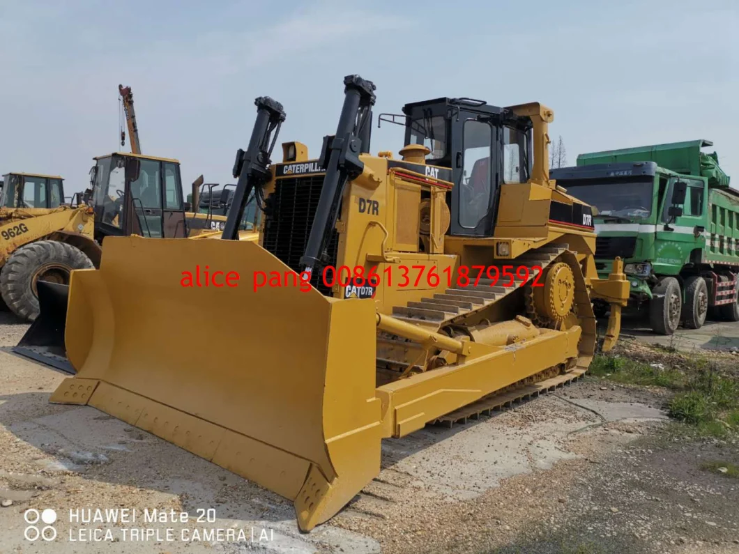 Used Cat D7 Dozer Caterpillar D7r D7h D7g Crawler Tractor Bulldozer Cheap Price for Sale