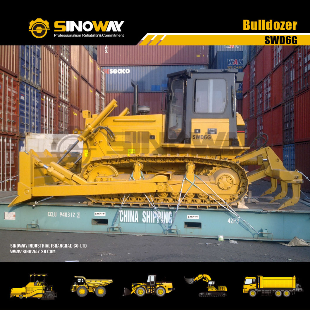 Cat Licenced Swd6g Bulldozer 16.5ton Operating Weight Crawler Tractor