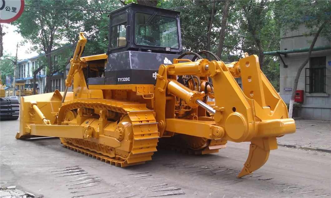 Yishan 320HP hydraulic crawler bulldozer TY320C with Komatsu technology