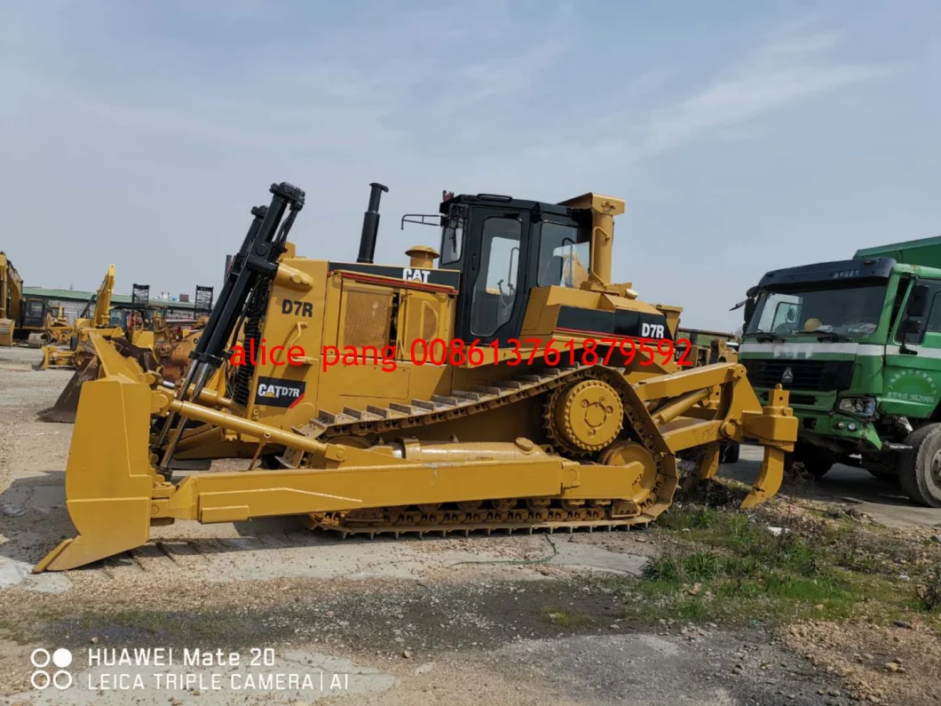 Used Cat D7 Dozer Caterpillar D7r D7h D7g Crawler Tractor Bulldozer Cheap Price for Sale