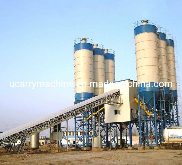 Construction Equipment Concrete Mixer Cement Precast Batching Plant Belt Conveyor Modle Batching Plant