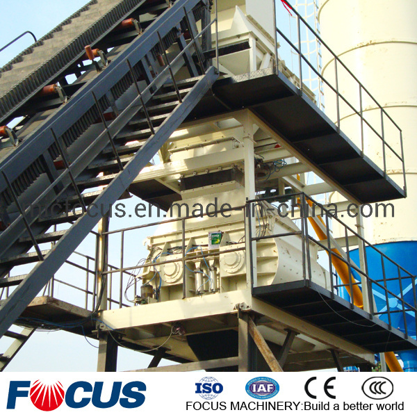 Automatic Ready Mixed Concrete Mixing Plant, 60m3/H Concrete Batching Plant