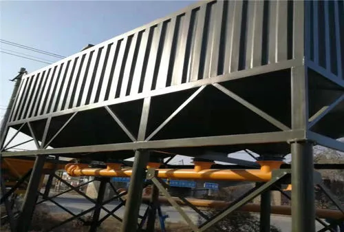 200t Movable Portable Horizontal Cement Silo