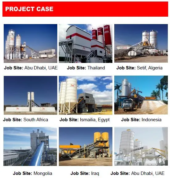 Batching Station Price Concrete Batching Plant for Sale Stationary Concrete Plant Construction Equipment