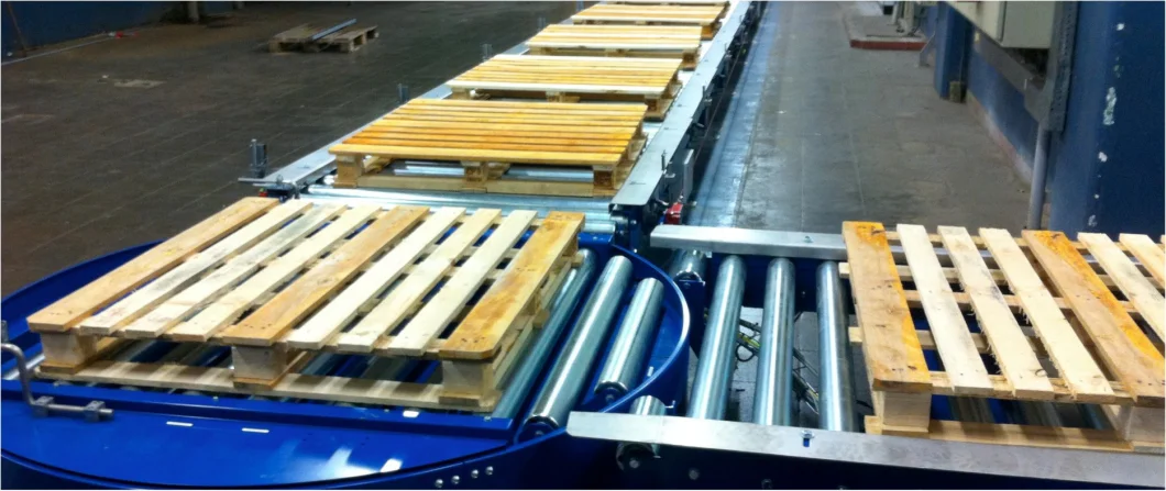 Customized Pallet Chain Conveyor/Roller Conveyor/Pallet Transfer Conveyor/Pallet Turntable Conveyor