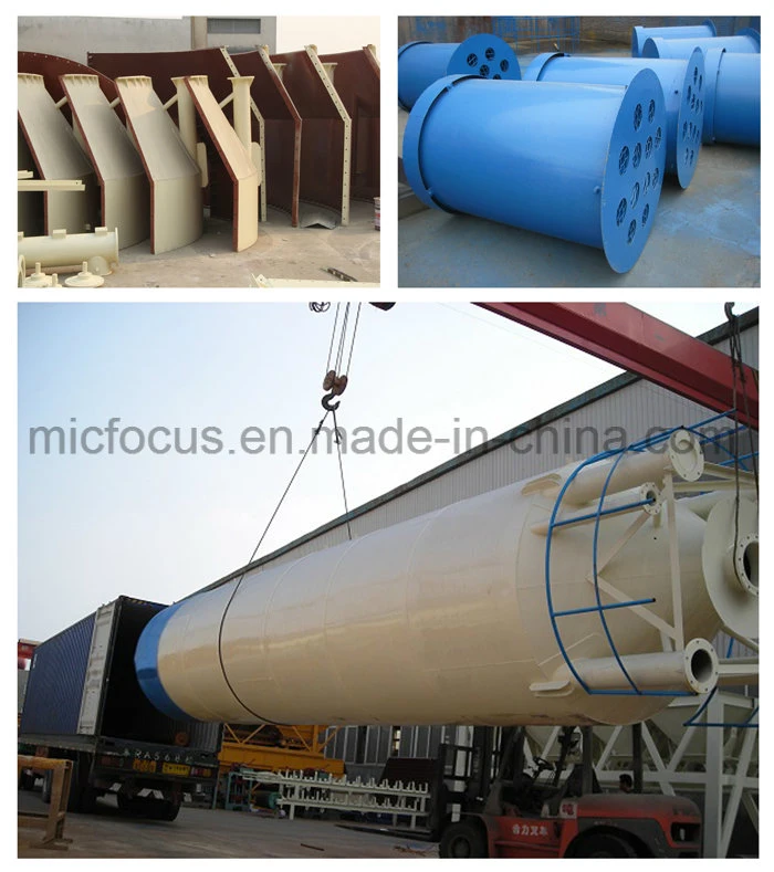 Low Cost 200t Bolted Cement Silo for Concrete Batching Plant