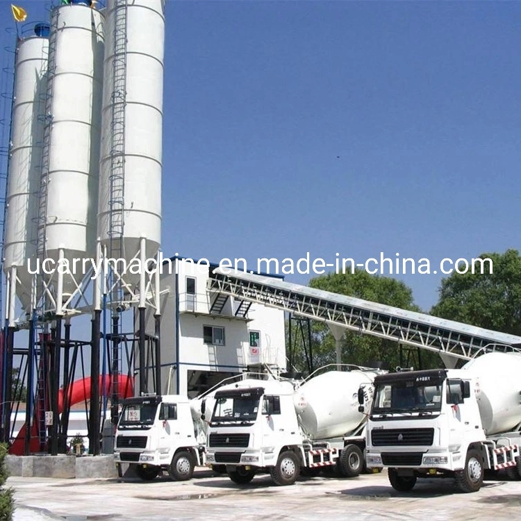 Construction Equipment Concrete Mixer Cement Precast Batching Plant Belt Conveyor Modle Batching Plant