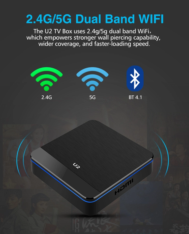 Android TV Box with Amlogic S905 X3 Quad Core Smart TV Box 4K Set Top Box