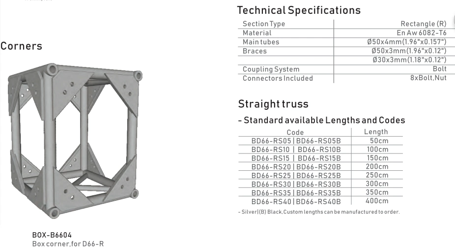 Bolt Truss Lighting Truss Heavy Duty Screw Bolt Truss