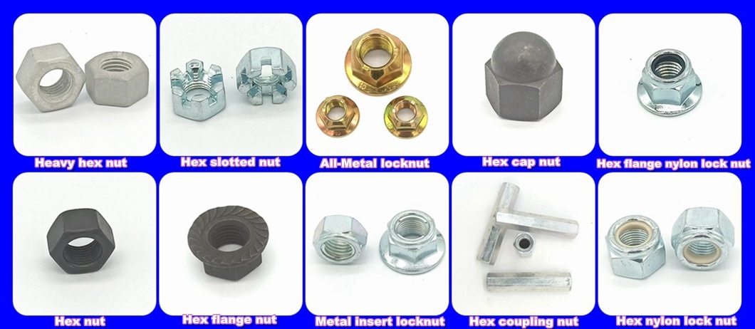 Fasteners DIN1587 M8 Hex Cap Dome Nuts