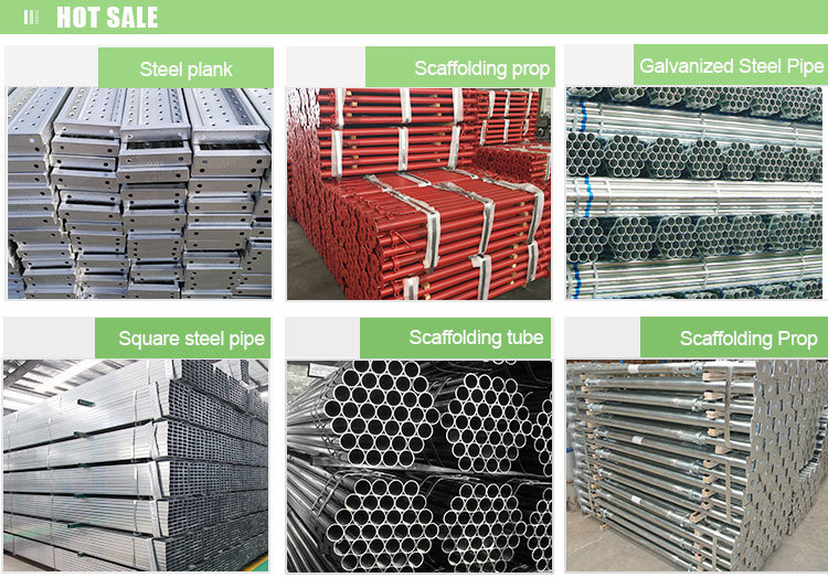 225mm Ringlock Scaffolding Galvanized Platform Scaffold Steel Plank