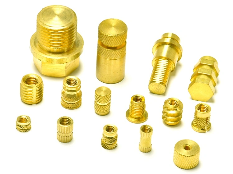 Factory Direct Sale Brass Bolt Screw Nut Washer CNC Part and Custom Fasteners