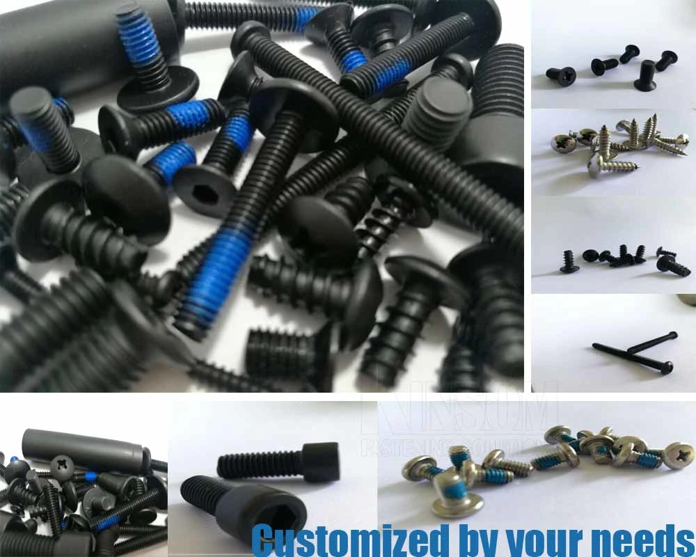 ANSI/ASME Torx Countersunk Head Security Screws Custom Fastener Zinc Nickel Coating