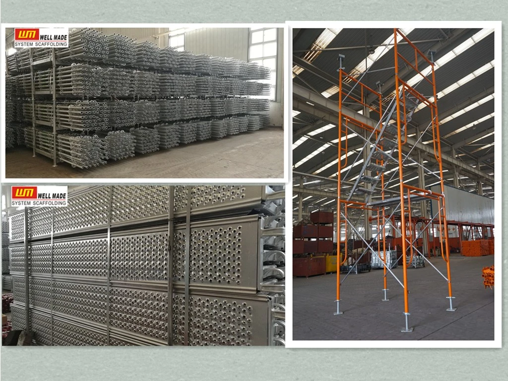 Layher Allround Rosette Modular Scaffolding System Components Platforms Steel Deck