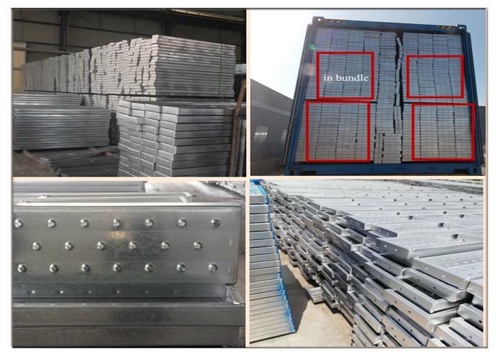 225mm Ringlock Scaffolding Galvanized Platform Scaffold Steel Plank